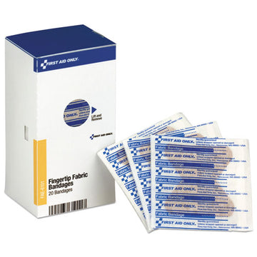 First Aid Only™ Refill For Smartcompliance General Business Cabinet, Fingertip Fabric Bandages, 20-box freeshipping - TVN Wholesale